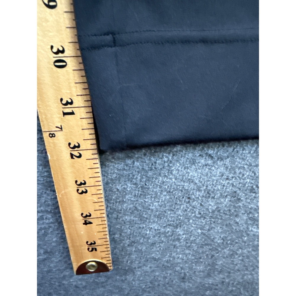 Halara Wide Leg High Waisted Button Detail Pants Size Medium Tall Pull On Career - Picture 7 of 12